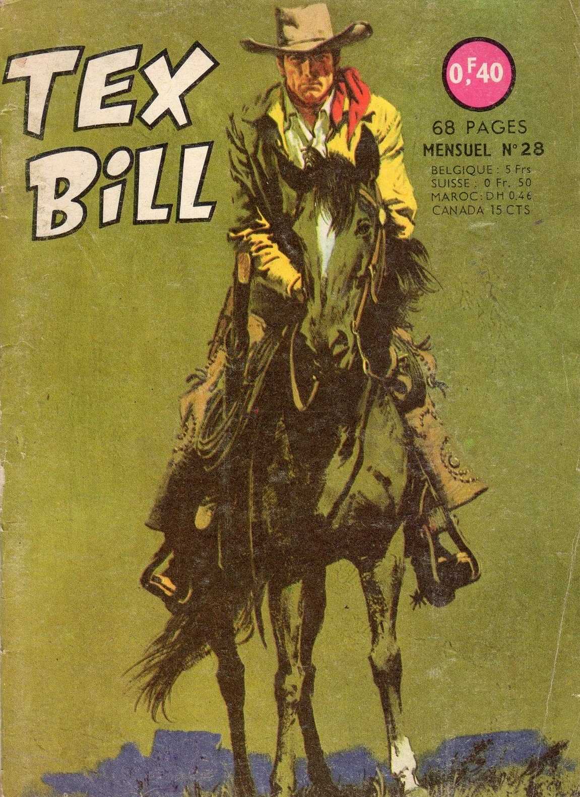Scan de la Couverture Tex Bill n 28